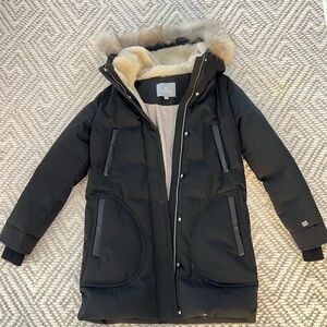 SOIA & KAO Black SAUNDRA Coat - Size Small - Excellent condition!